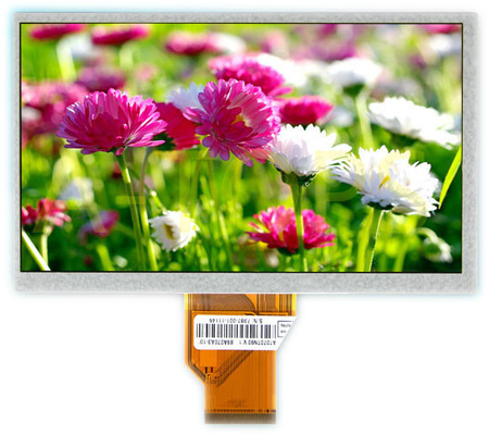 7,0 interface de Pin RVB du module 50 d'affichage de pouce 800x480 Dots Resolution TFT LCD