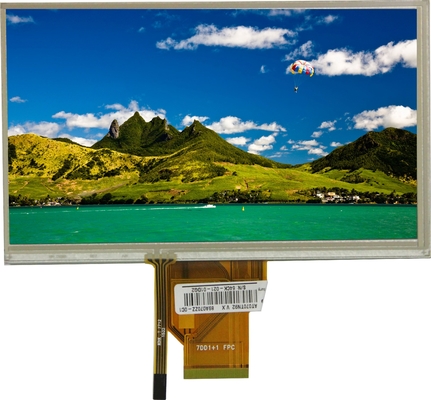 7Module d'affichage LCD TFT de 800 x 480 pouces pour compteur d'instruments et électronique automobile